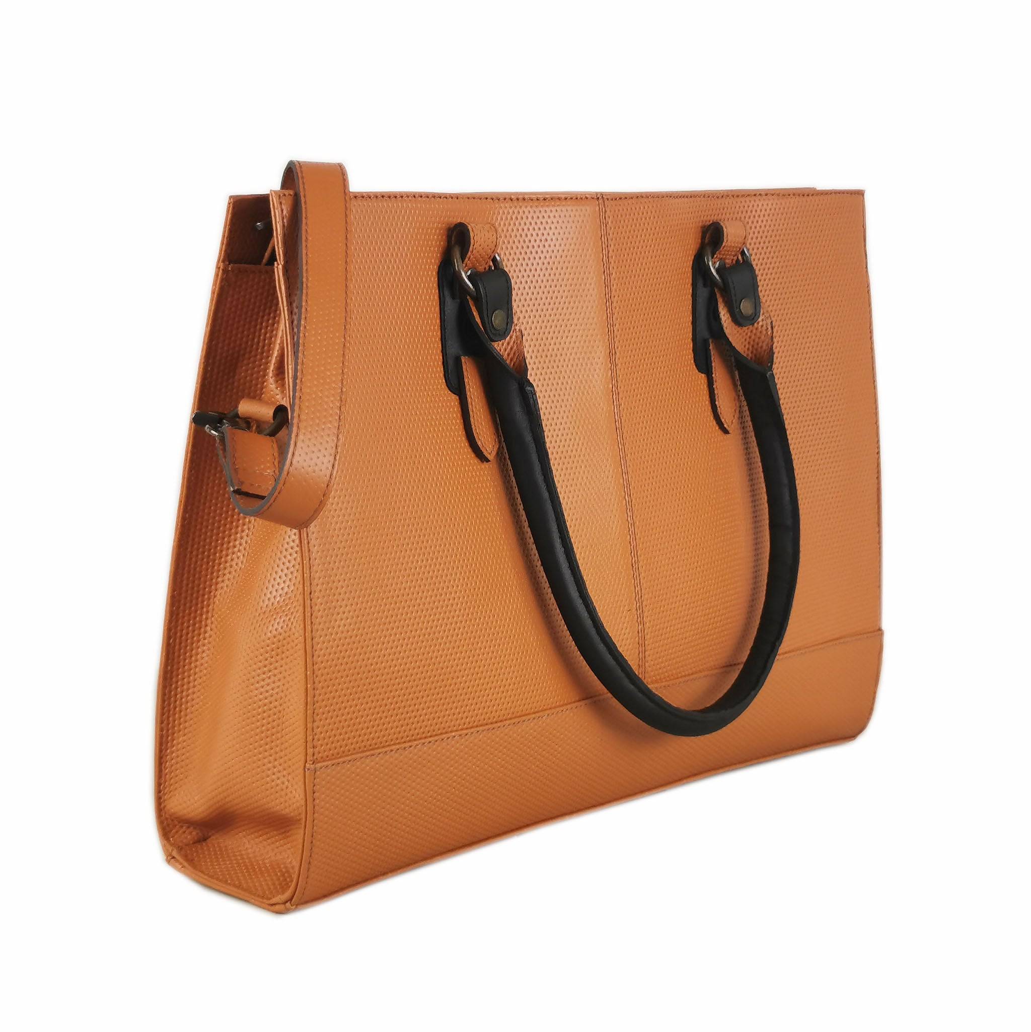 Women's leather crossbody bags for laptops