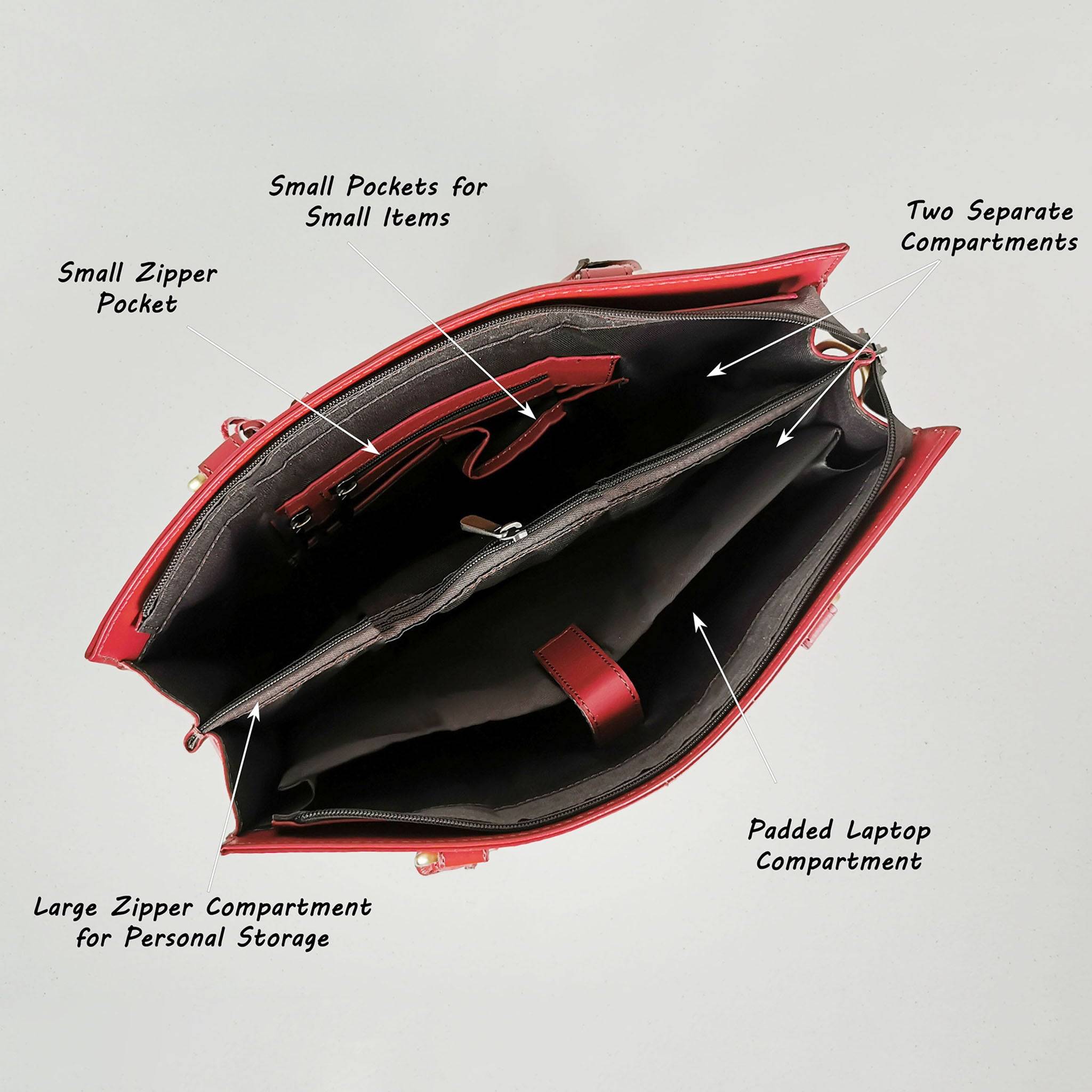 Leather Overnight Bag Womens