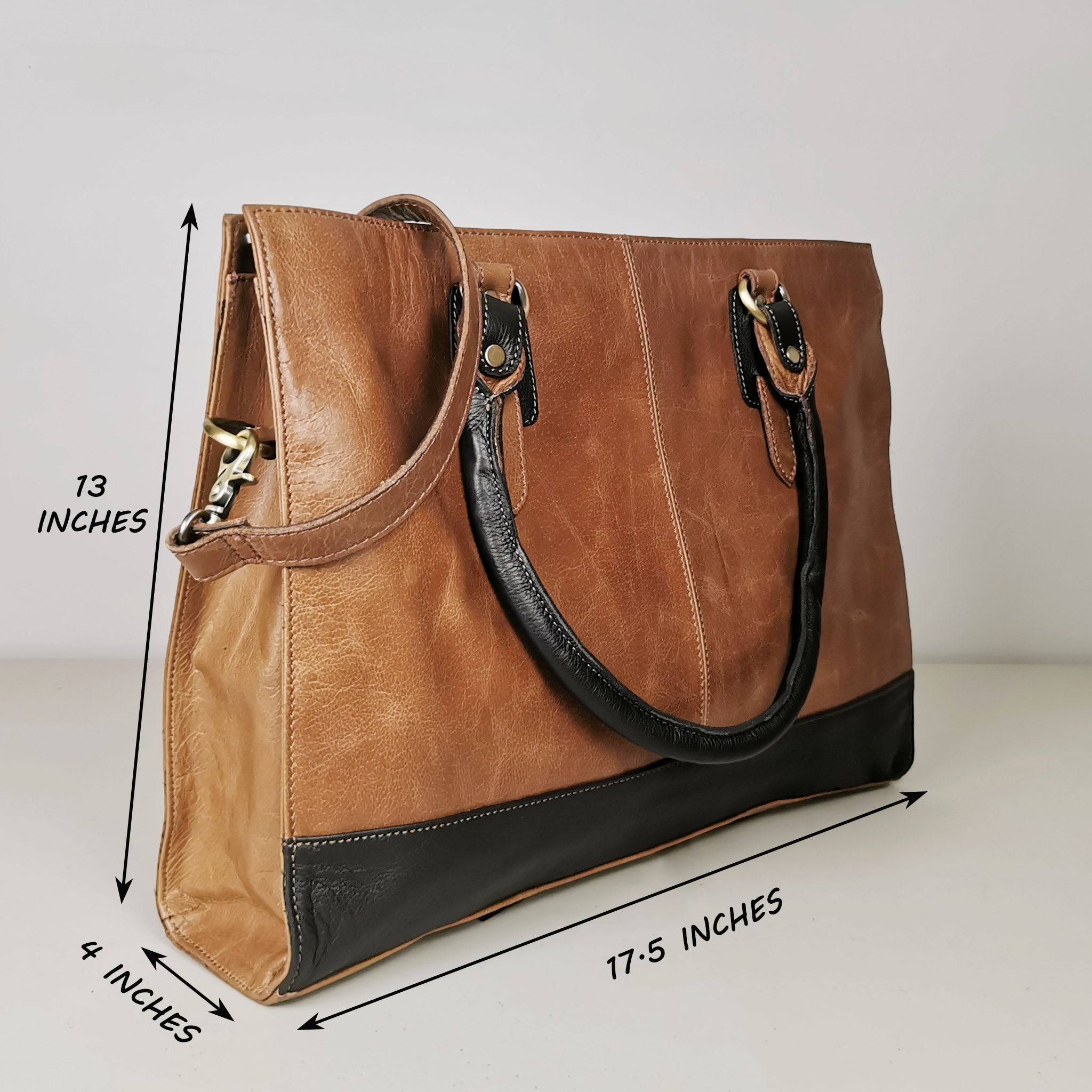 leather tote bags for women